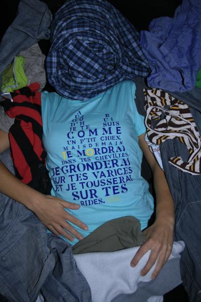 ’Vandaag volg ik je als een puppy maar morgen...’ shirt