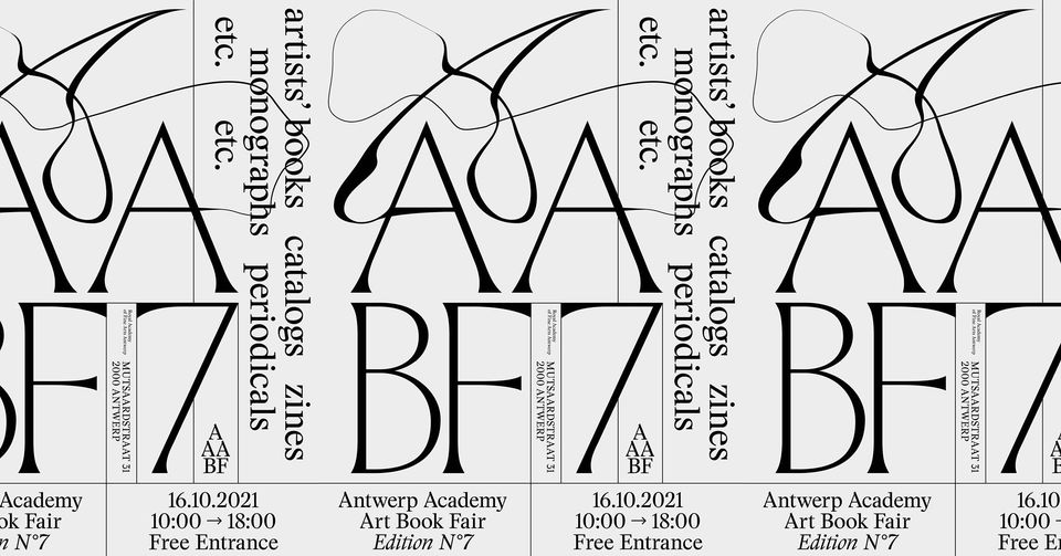 Antwerp Art Book Fair 2021