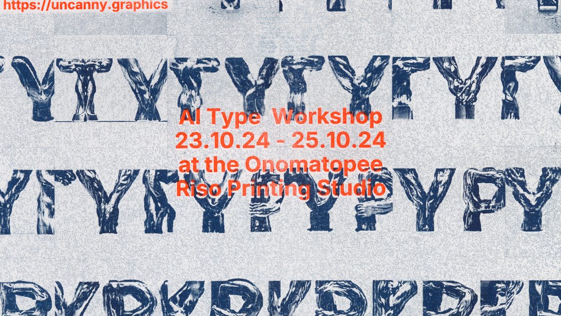 RISO Workshop: Uncanny Type by KITeGG