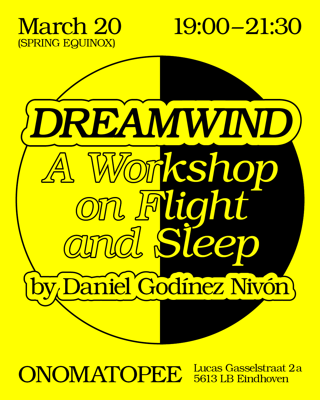 Dreamwind: A Workshop on Flight and Sleep by Daniel Godínez Nivón