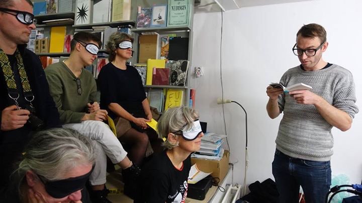 'I can see that' - performative lecture 'Can you feel it?' - Printroom Rotterdam