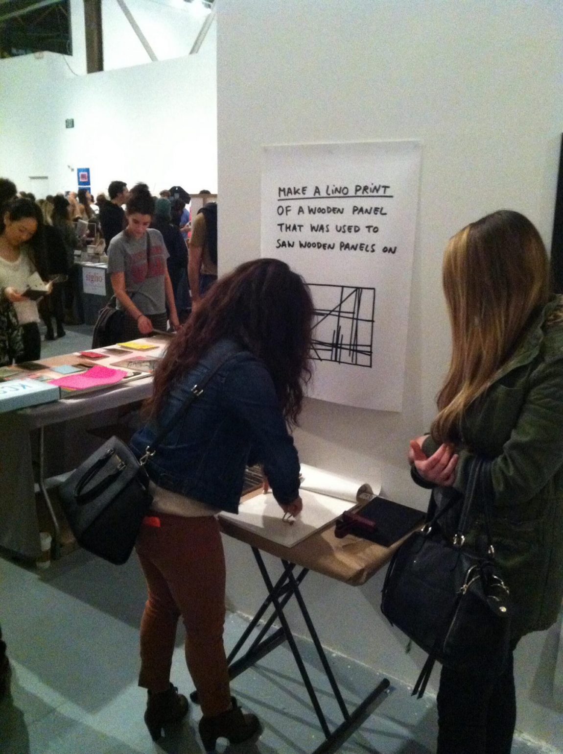 Ideas and Thoughs by Helmut Smits at LA Art Book Fair 2014