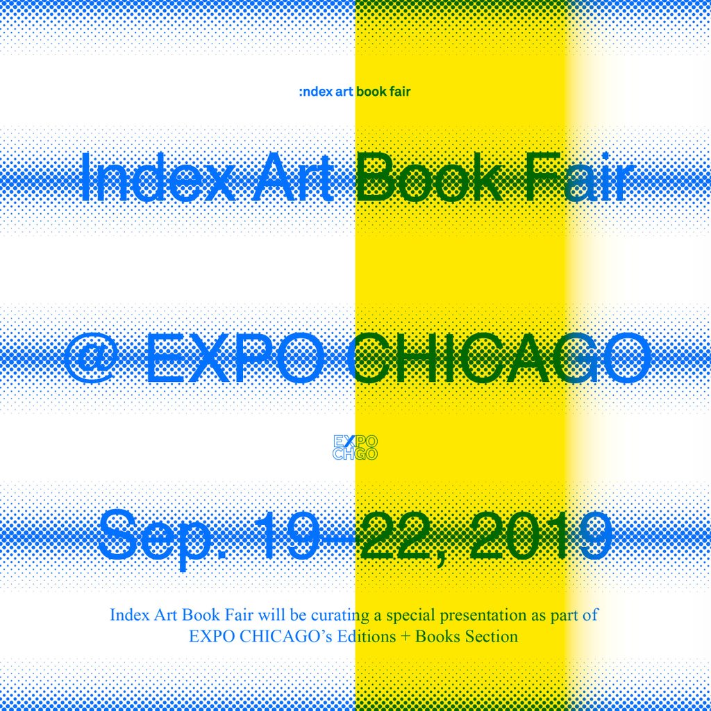 Index Art Book Fair Chicago 2019