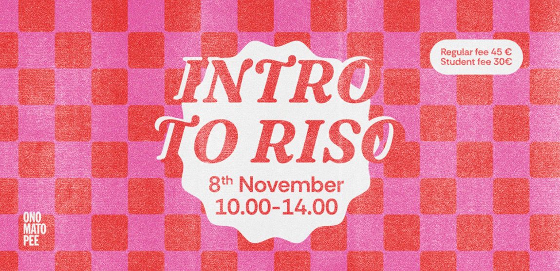 Intro to RISO workshop