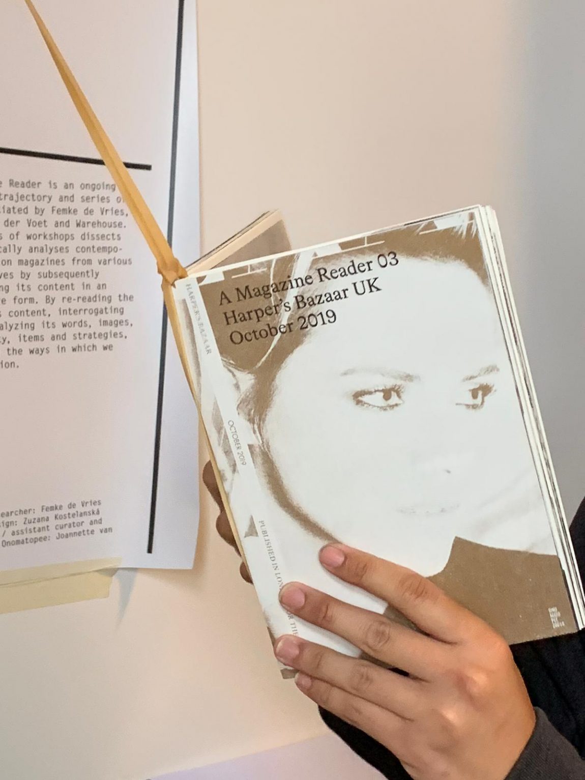 A Magazine Reader issue 003 - launch zine