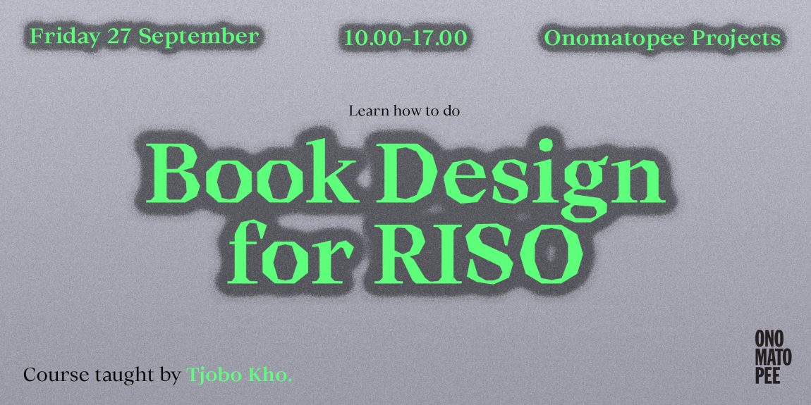 Workshop Book design for RISO