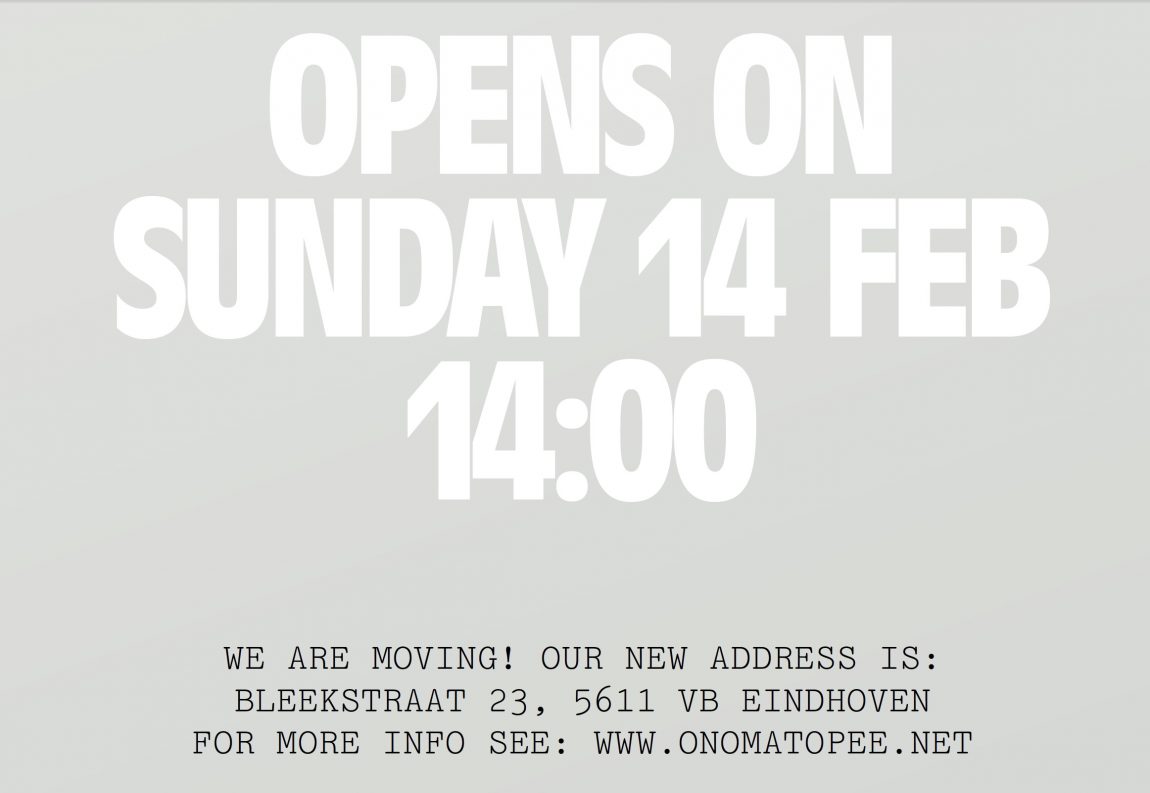 Opening Onomatopee Project-Space bleekstraat!