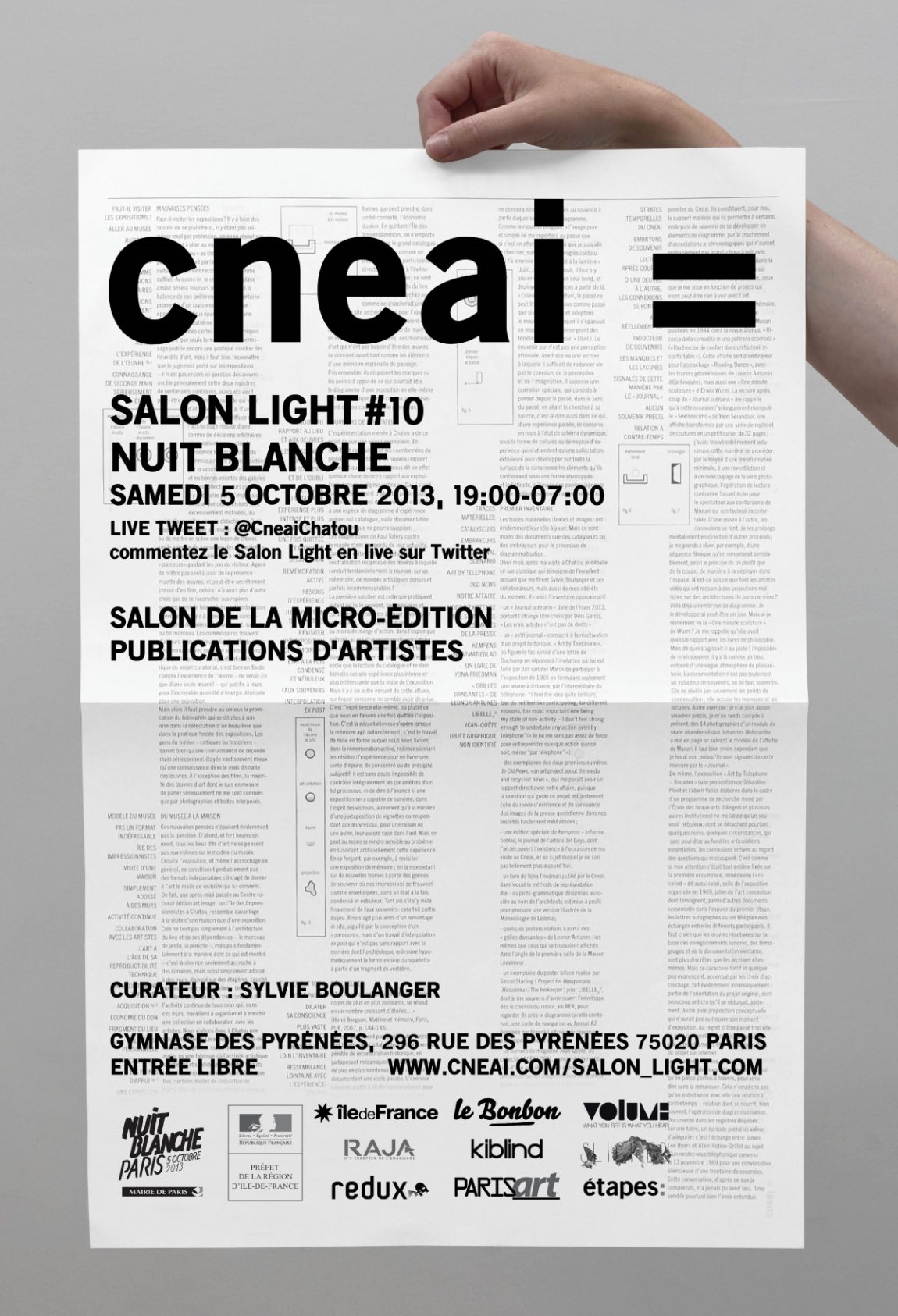 Salopn Light #10 Art Book Fair Paris 2013
