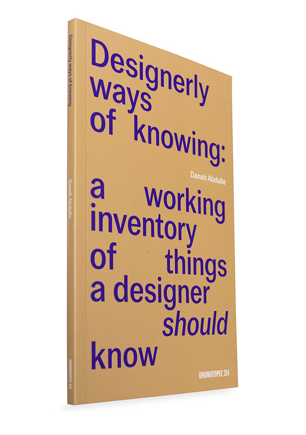 Designerly ways of knowing