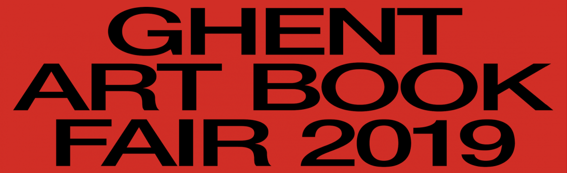 Ghent Art Book Fair 2019