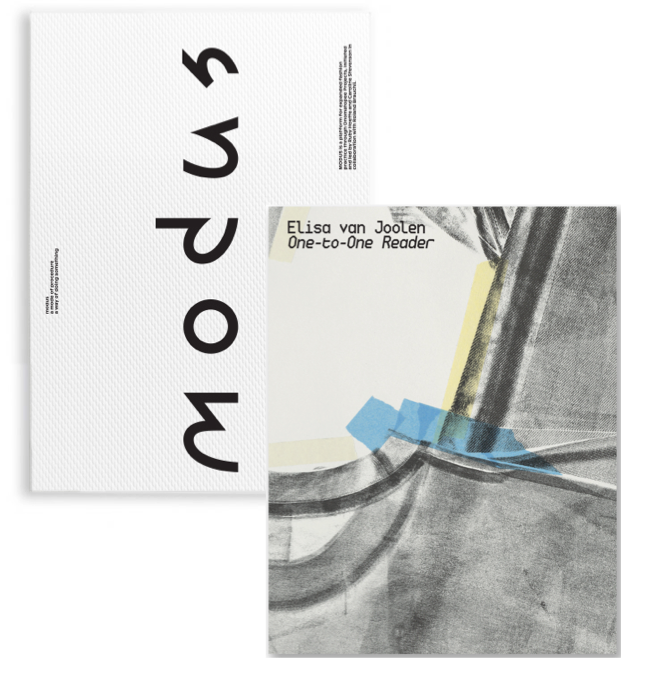 Joint Book launch: MODUS and One-to-One Reader