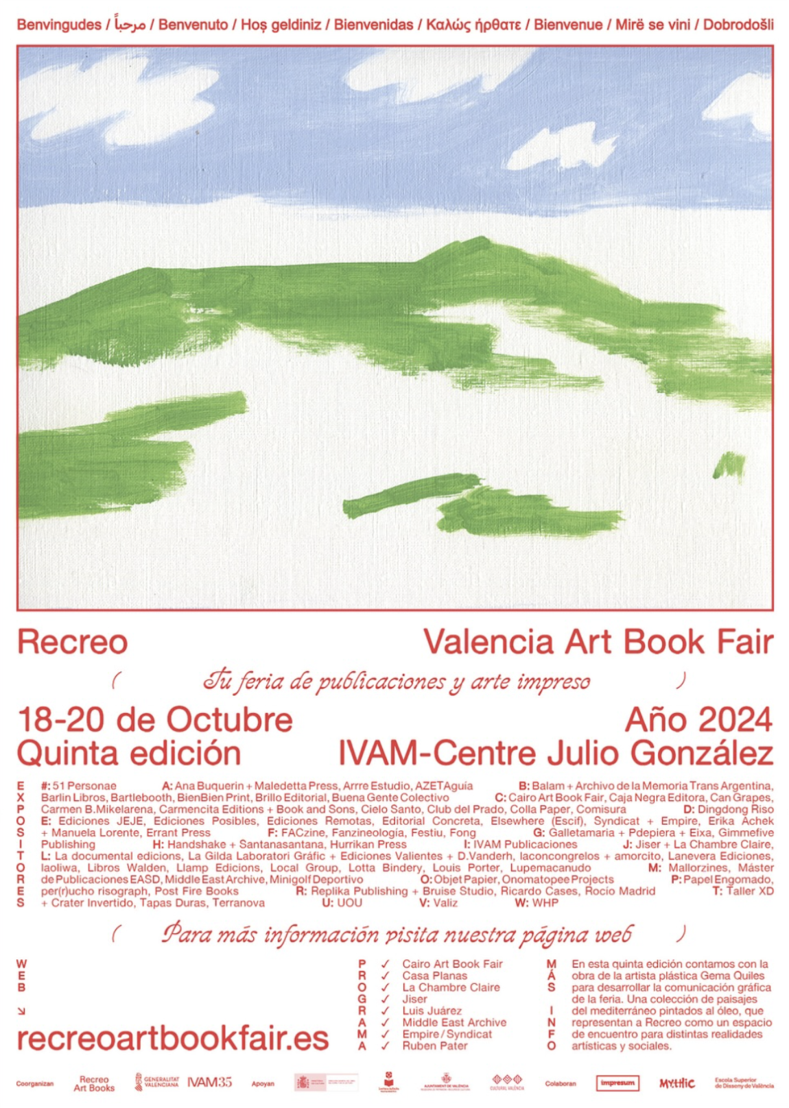 Recreo Valencia Art Book Fair 2024