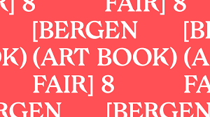 Bergen Art Book Fair 2022